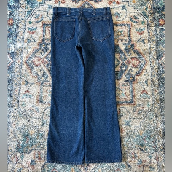 Vintage 1970s Blue Jeans Size 31 - Picture 3 of 7